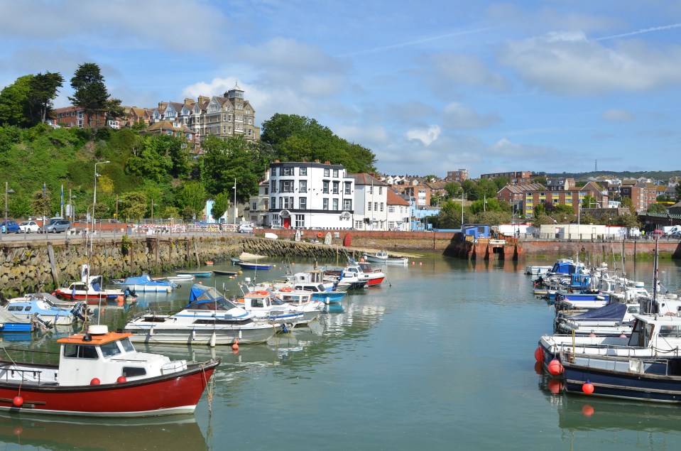 Folkestone was named the Best Place to Live in the southeast in a 2024 study by the Times