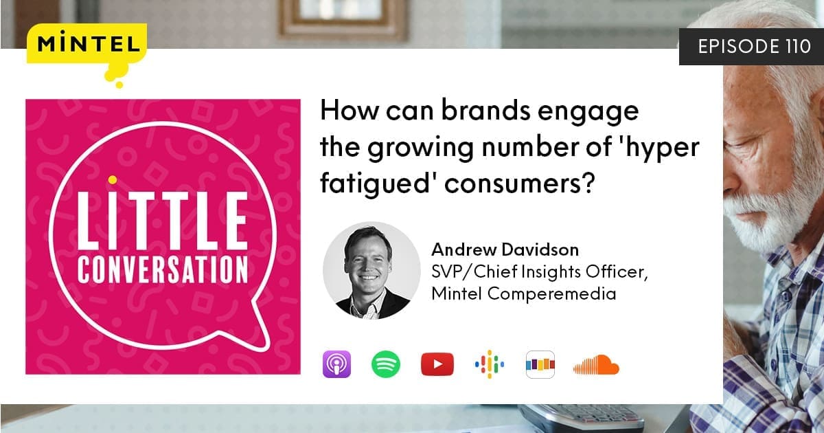 How can brands engage the growing number of 'hyper fatigued' consumers?