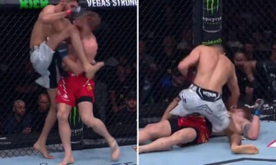 Watch UFC star deliver 'one of the most brutal knockouts ever' that left opponent laid spark out on the canvas