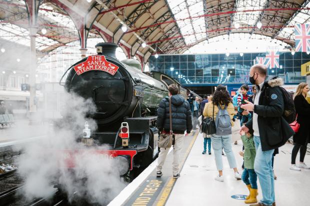 The Santa Steam Express is returning for another year, setting off from London Victoria