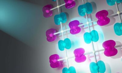 Illustration of altermagnetism in a chemical compound