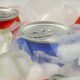 Cooling and storing aluminium cans