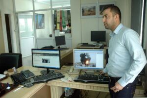 Despite Photo Evidence: Reuters “Disputes” That Terror Symbols Decorated Its Gaza Office