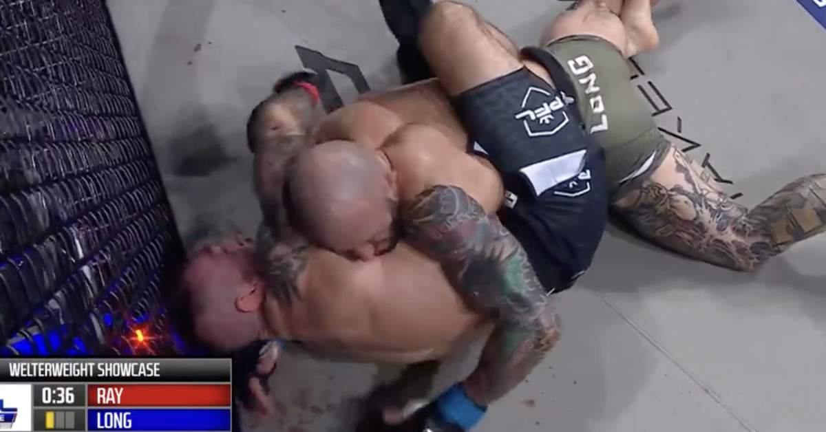 PFL Europe video: Stevie Ray taps Lewis Long with modified Twister in retirement fight