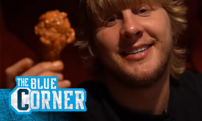 UFC star Paddy Pimblett crushes chicken wing eating record