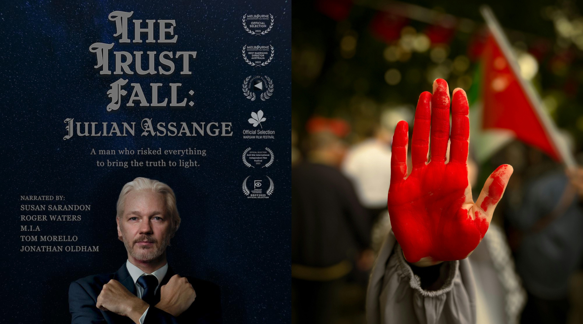 Fight for Freedom: Palestinian-American Veteran & Assange