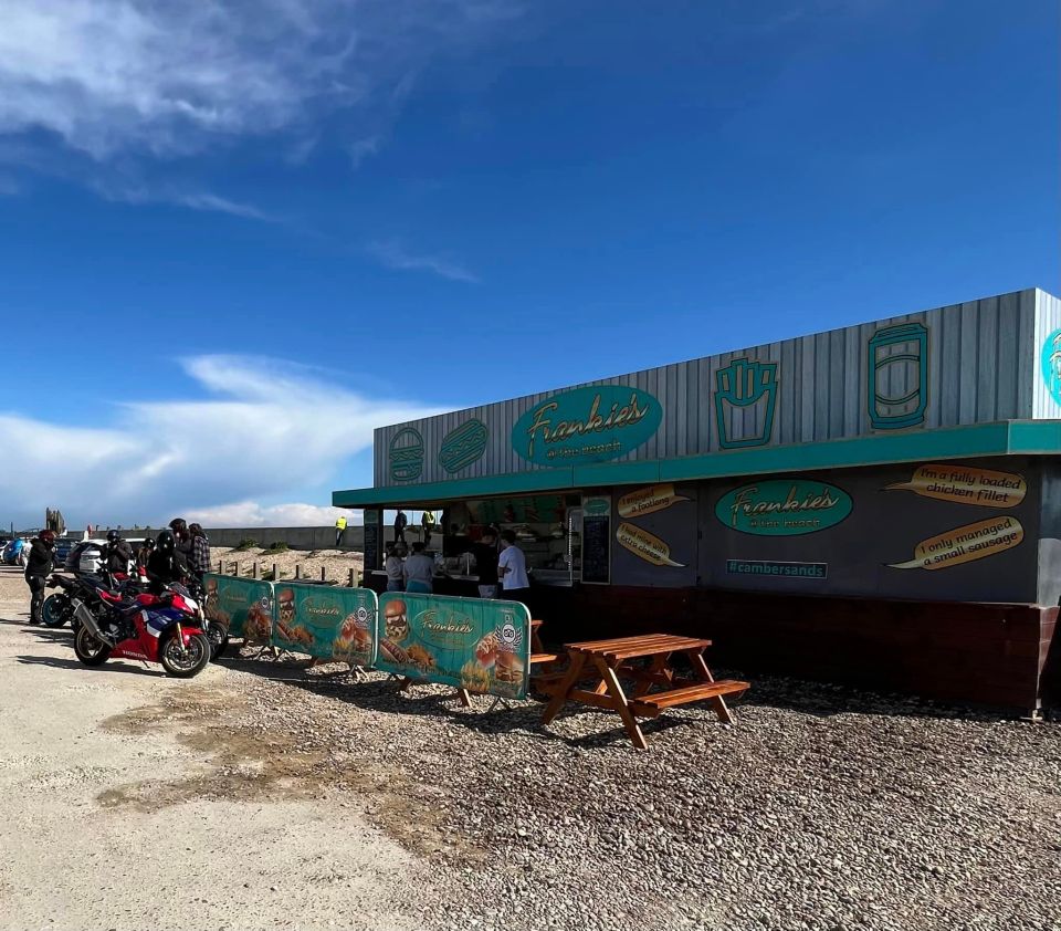 Frankie's At The Beach has been named the number one place in the UK to grab a quick bite