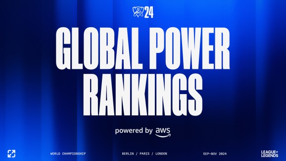 Riot Games launches LoL esports Global Power Rankings