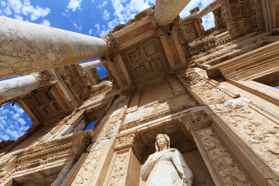 Izmir is also a short trip from the ancient site of Ephesus, which dates back to 10,000 BC