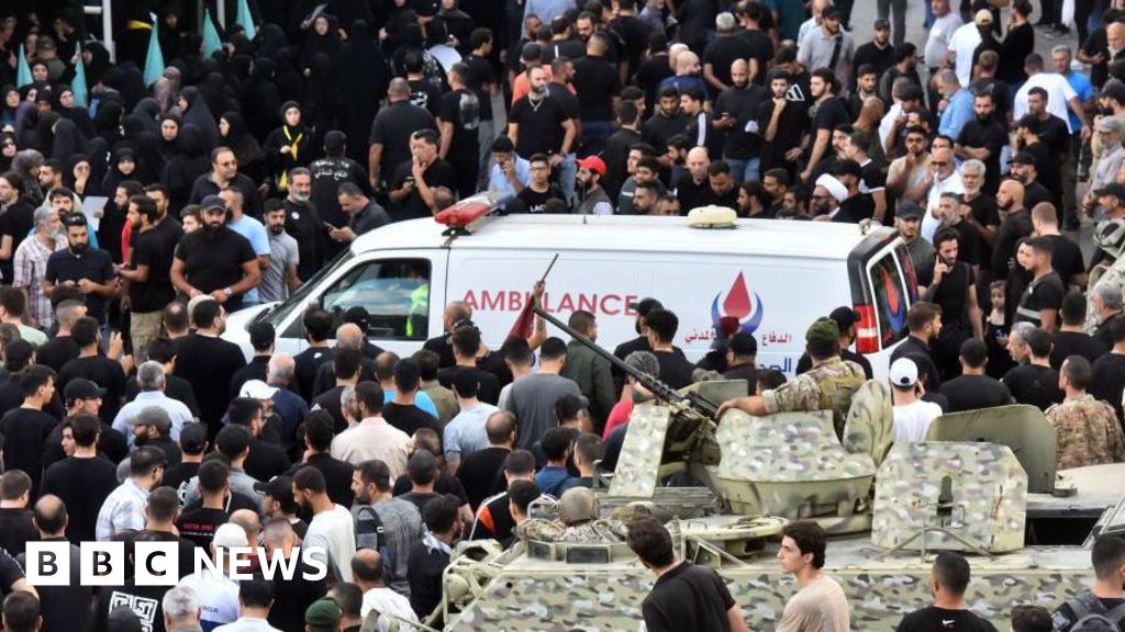 Hezbollah walkie-talkie explosions spark chaos at Beirut funerals