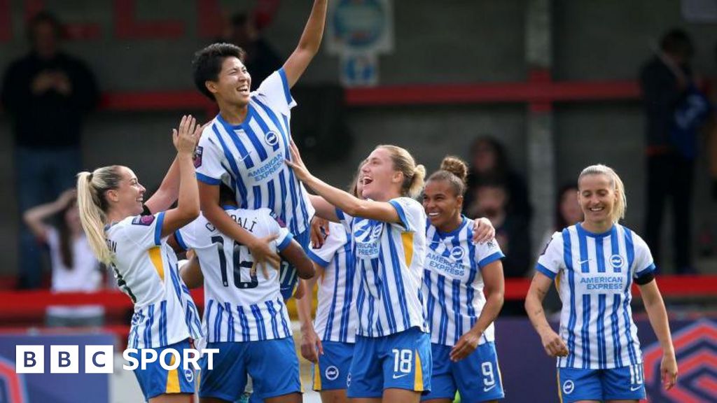 Kiko Seike: Brighton star's perfect WSL debut with hat-trick