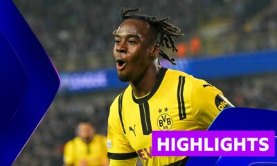 Gittens nets twice as Dortmund beat Club Brugge