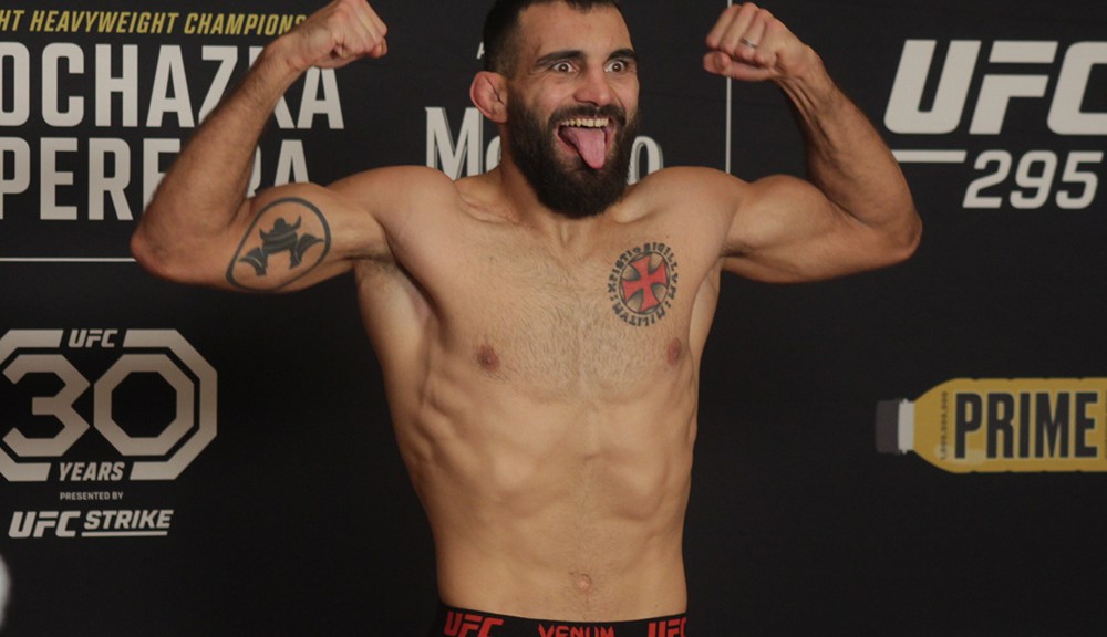 UFC Fight Night 243 official weigh-in results from Paris