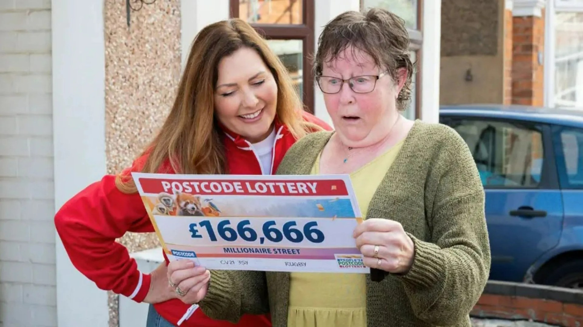 I won £166K People's Postcode Lottery win but husband won't get a penny... he has his begging letter written