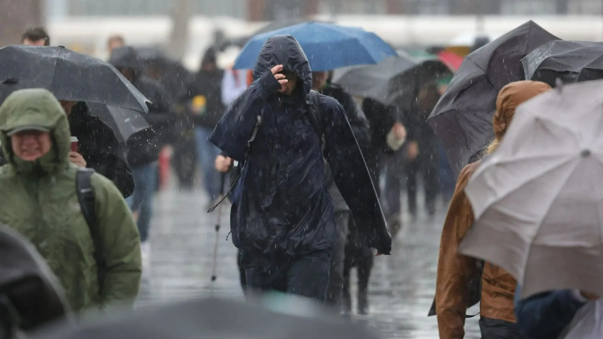 UK weather: Britain braced for MORE heavy rain and gales with up to 3 INCHES of rain to fall & 44 flood warnings