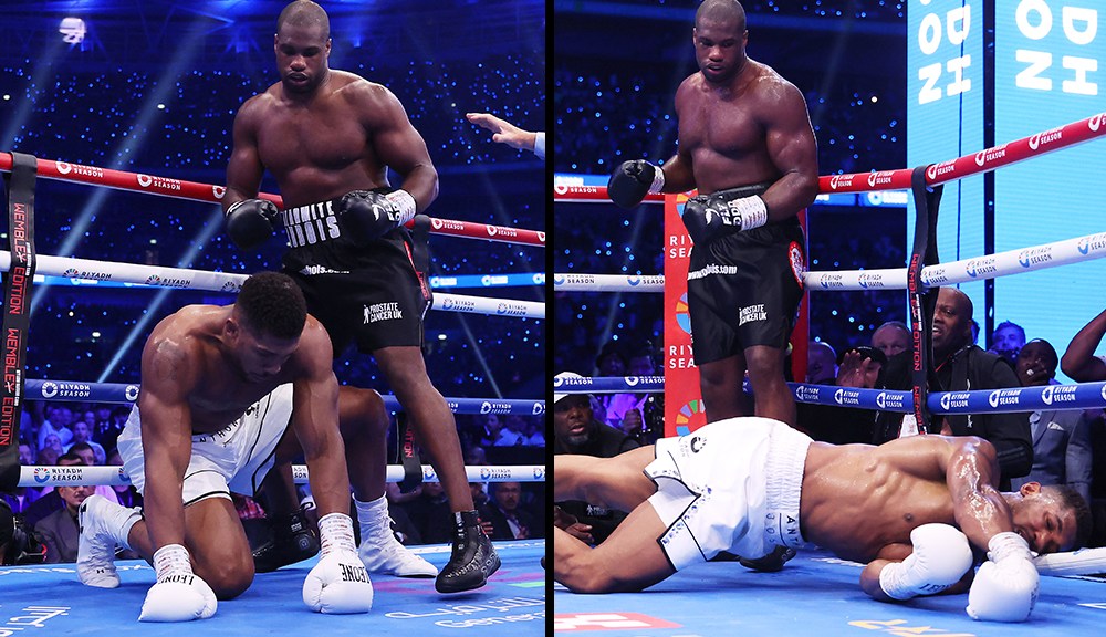 Fighters react to Anthony Joshua’s KO loss to Daniel Dubois