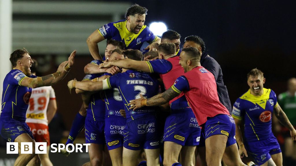 Super League: Warrington Wolves 23-22 St Helens