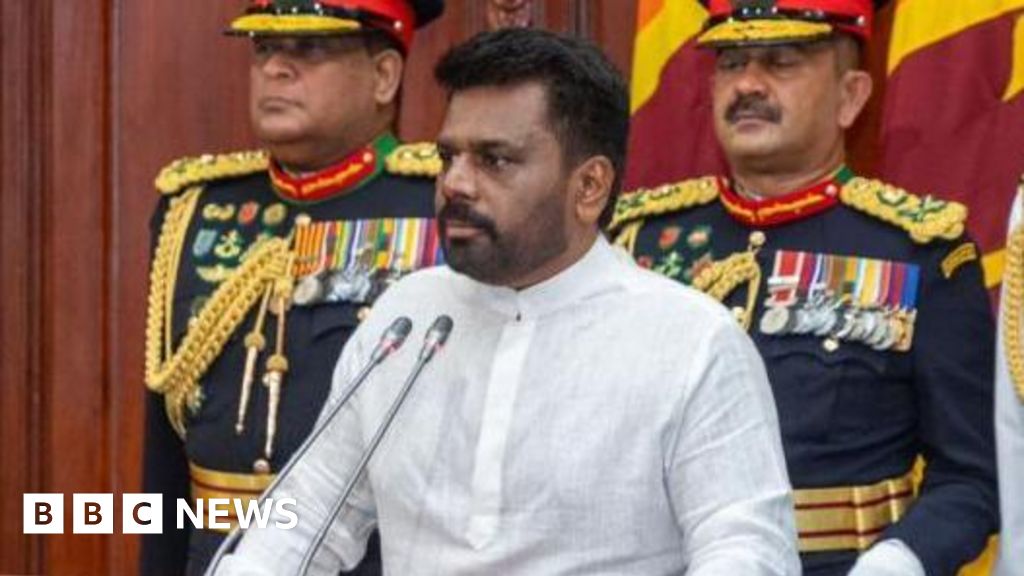 Anura Kumara Dissanayake sworn in as Sri Lanka's president