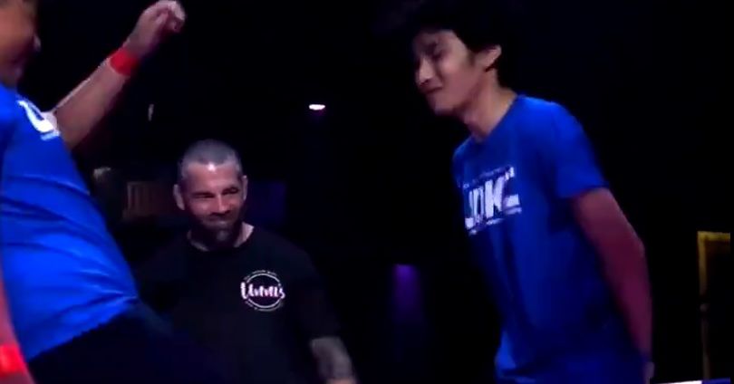 Missed Fists: Groin-kicking duel overseen by Matt Brown in latest Fight Circus shenanigans