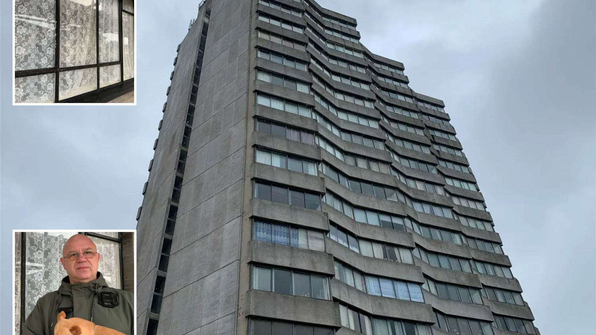 We live in shadow of ‘brutalist’ tower block but wouldn’t change it for the world – I’ll electrocute ANYONE who tries – The Sun