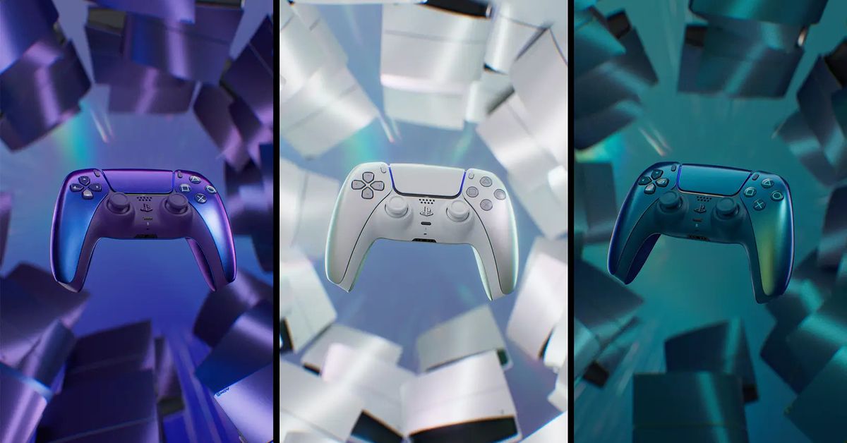 Sony’s pearlescent new PS5 colors will jazz up your gaming station