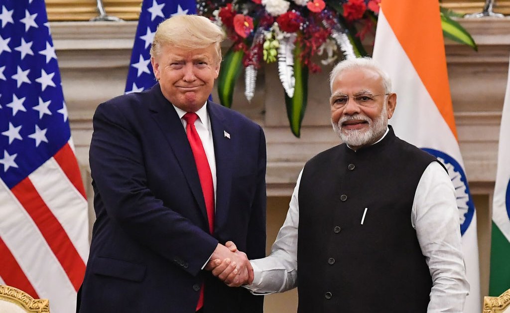 Trump Says India’s Modi Will Meet With Him Next Week in U.S.