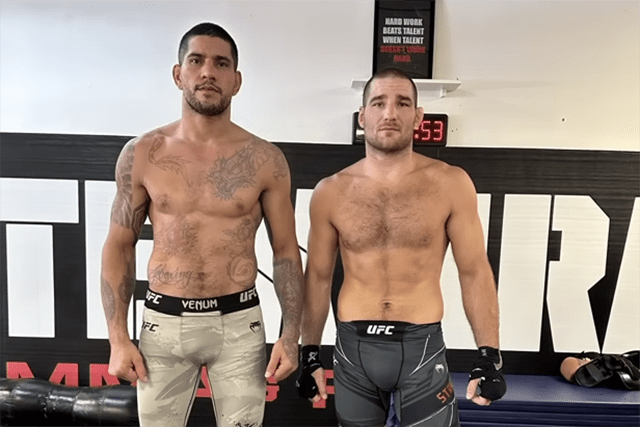 Alex Pereira reveals Sean Strickland joining fight camp