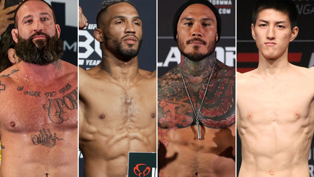 UFC veterans in MMA and boxing action Sept. 27-29