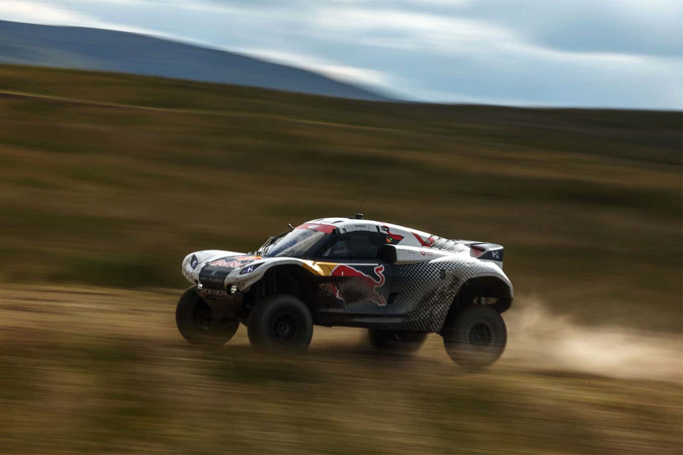 Hydrogen off-road race car tested to limits in former coal mine