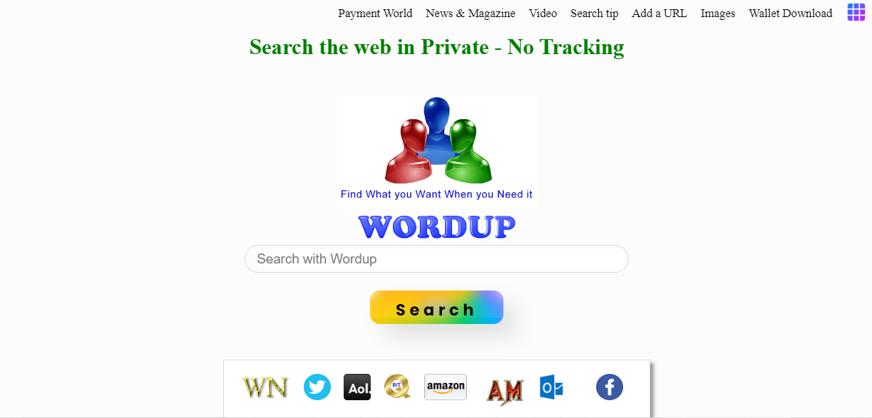 wordup search engine