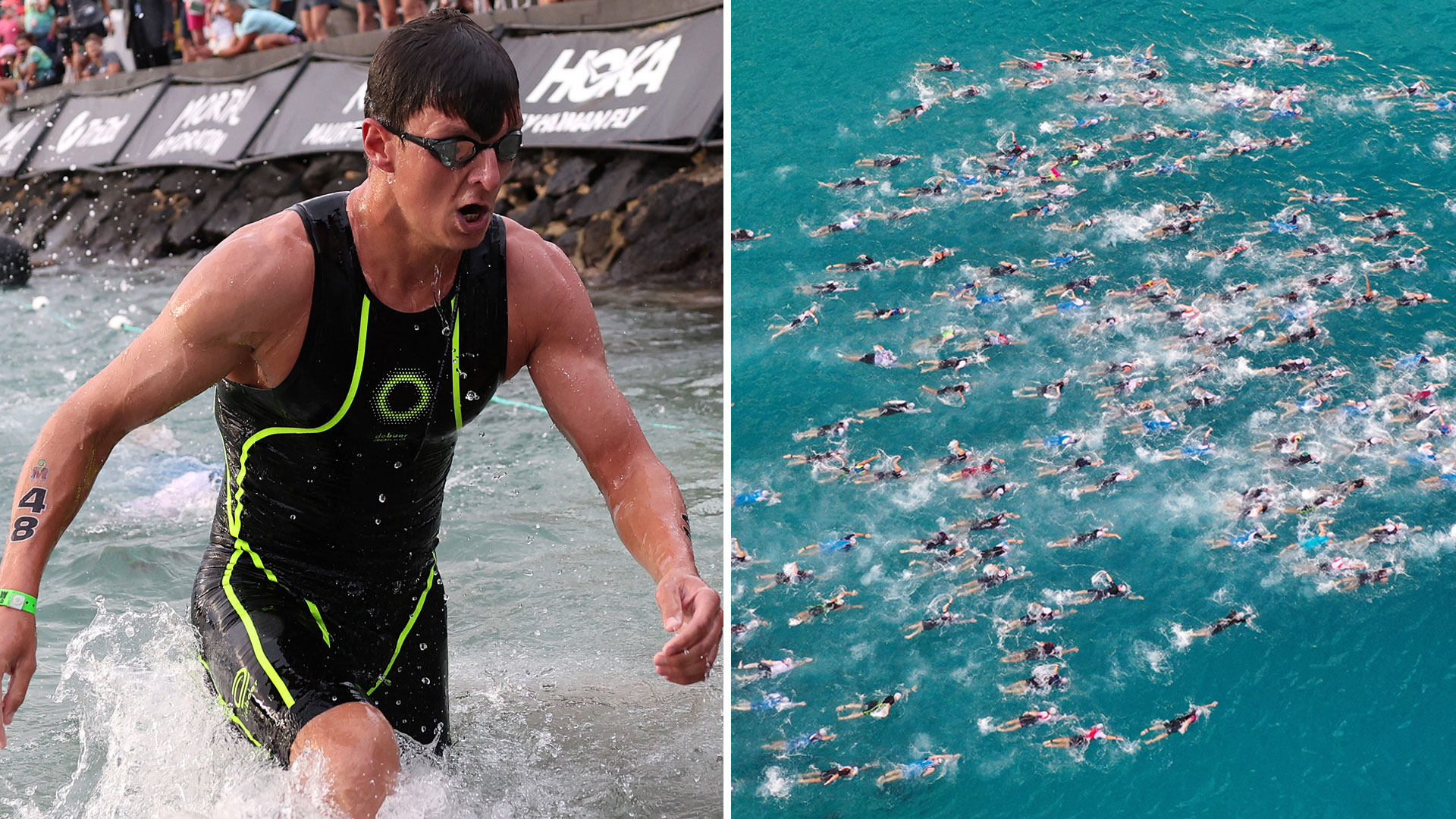 'I thought I was going to die', says petrified Ironman athlete as stars drop out after being attacked by jellyfish