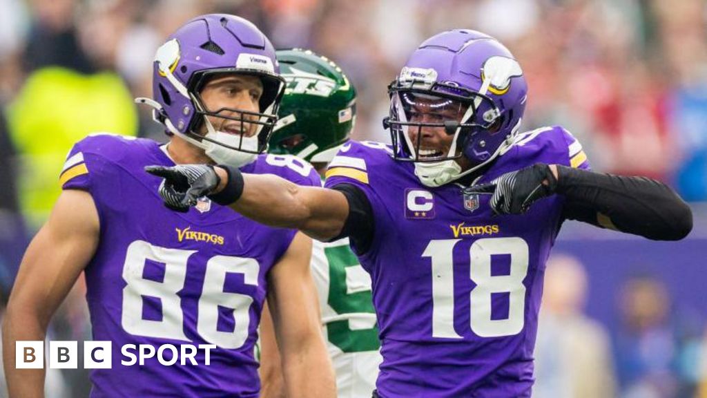 NFL London: Minnesota Vikings hold on for 23-17 win over Aaron Rodgers' New York Jets