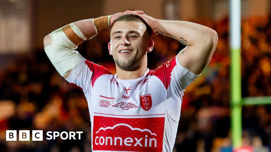 Man of Steel: Mikey Lewis. Hull KR half-back, wins 2024 award