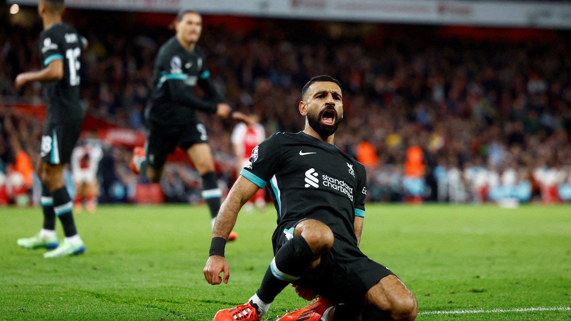 Arsenal 2-2 Liverpool LIVE RESULT: Mo Salah scores LATE equaliser as Reds and Gunners share a point in thriller