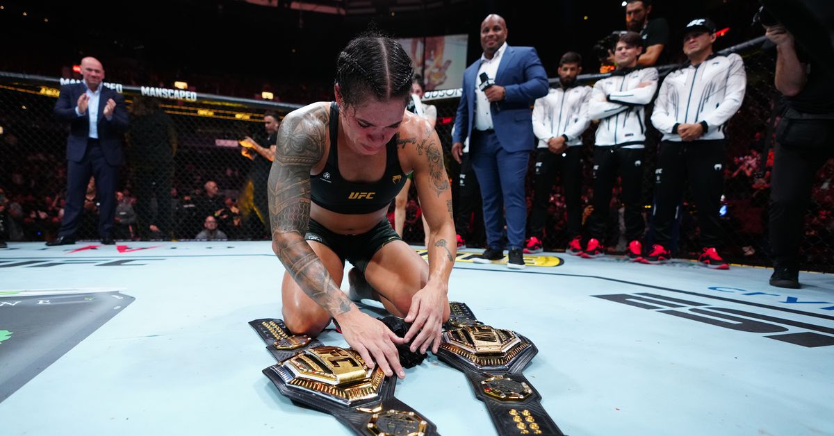 Raquel Pennington reacts to Amanda Nunes teasing UFC return: ‘She loves to shut everybody’s mouth’