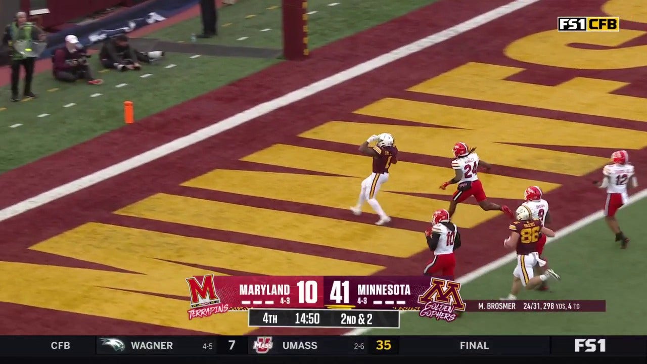 Darius Taylor rips off an AMAZING 51-YARD TD to extend Minnesota