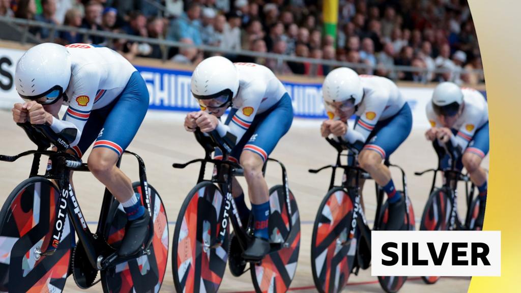 Track Cycling World Championship 2024: Team GB win silver medal in Men's Team Pursuit Final