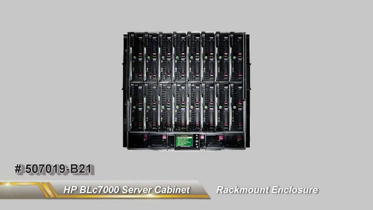 507019-B21 HP Blade Server Cabinet BLc7000 Rackmount Enclosure