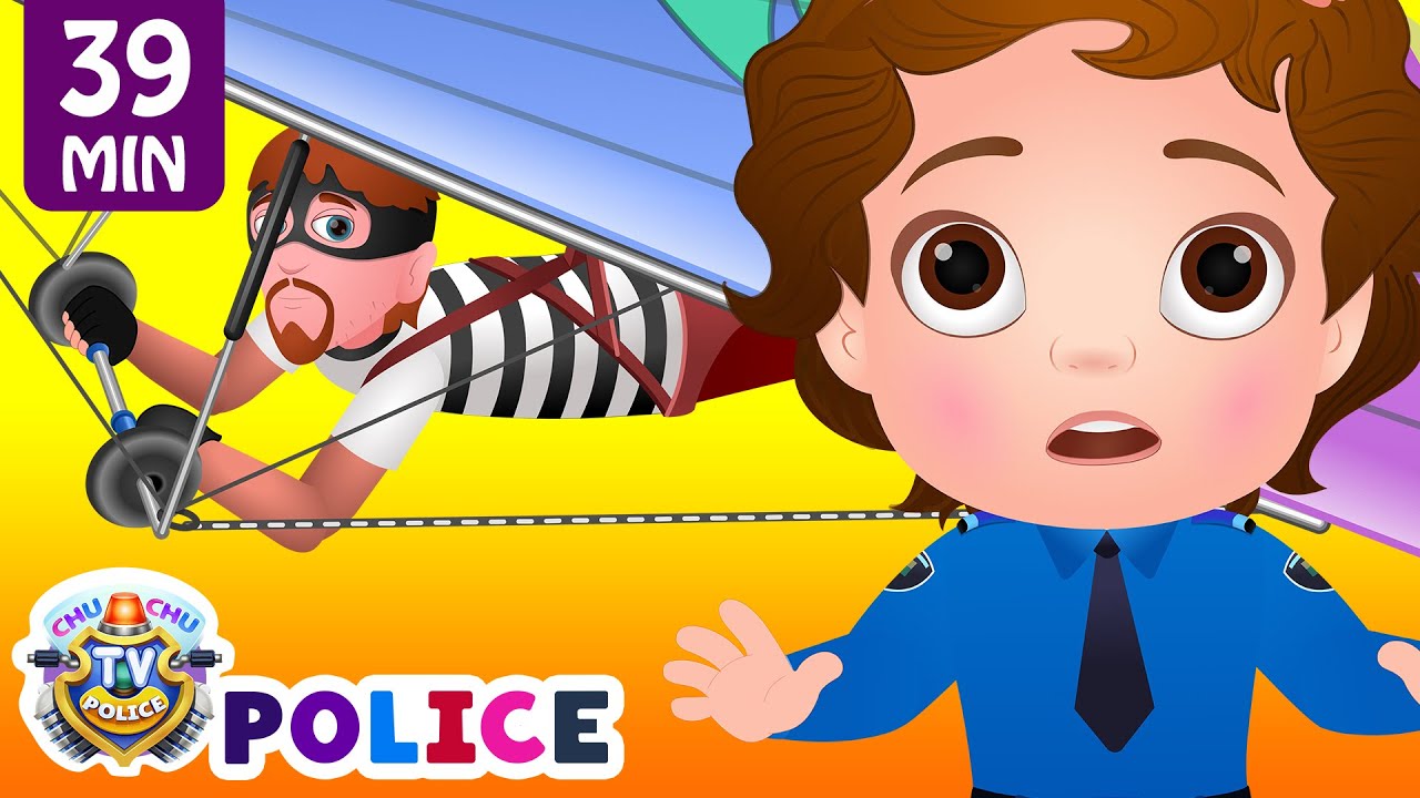 ChuChu TV Police Save the Kites from Bad Guys in the Kids and Kites Festival | ChuChu TV Kids Videos