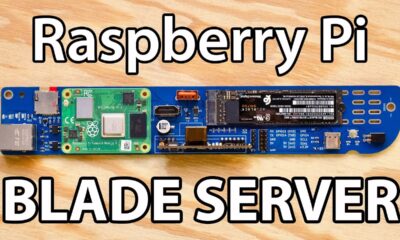 Raspberry Pi Blade crams 64 ARM cores and NVMe in 1U!