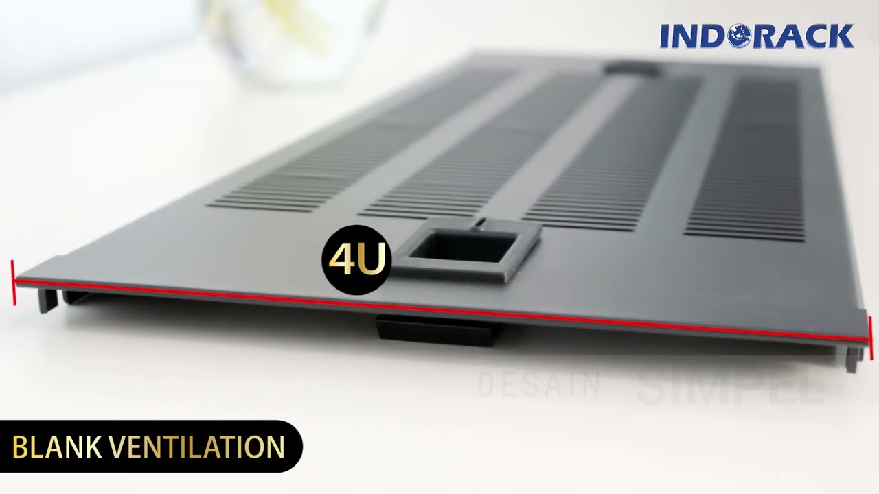 BP / BPV Series Blank Panel 1U / 2U / 4U INDORACK for Rack Server 19 Inch