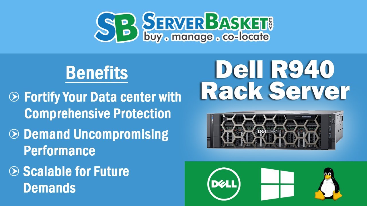 Dell PowerEdge R940 Rack Server - Overview, Specifications, Benefits & Uses