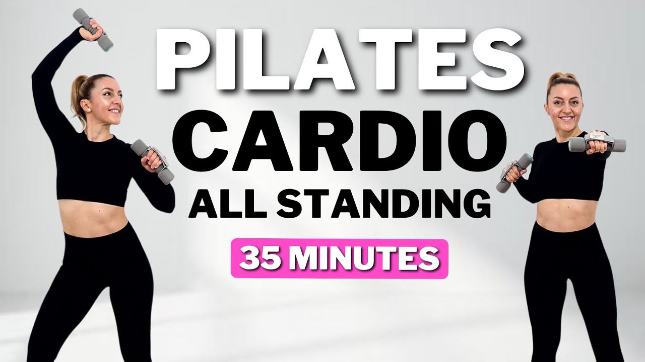 🔥35 Min FULL BODY PILATES HIIT🔥FAT BURN & FULL BODY SCULPT🔥KNEE FRIENDLY🔥NO REPEAT🔥