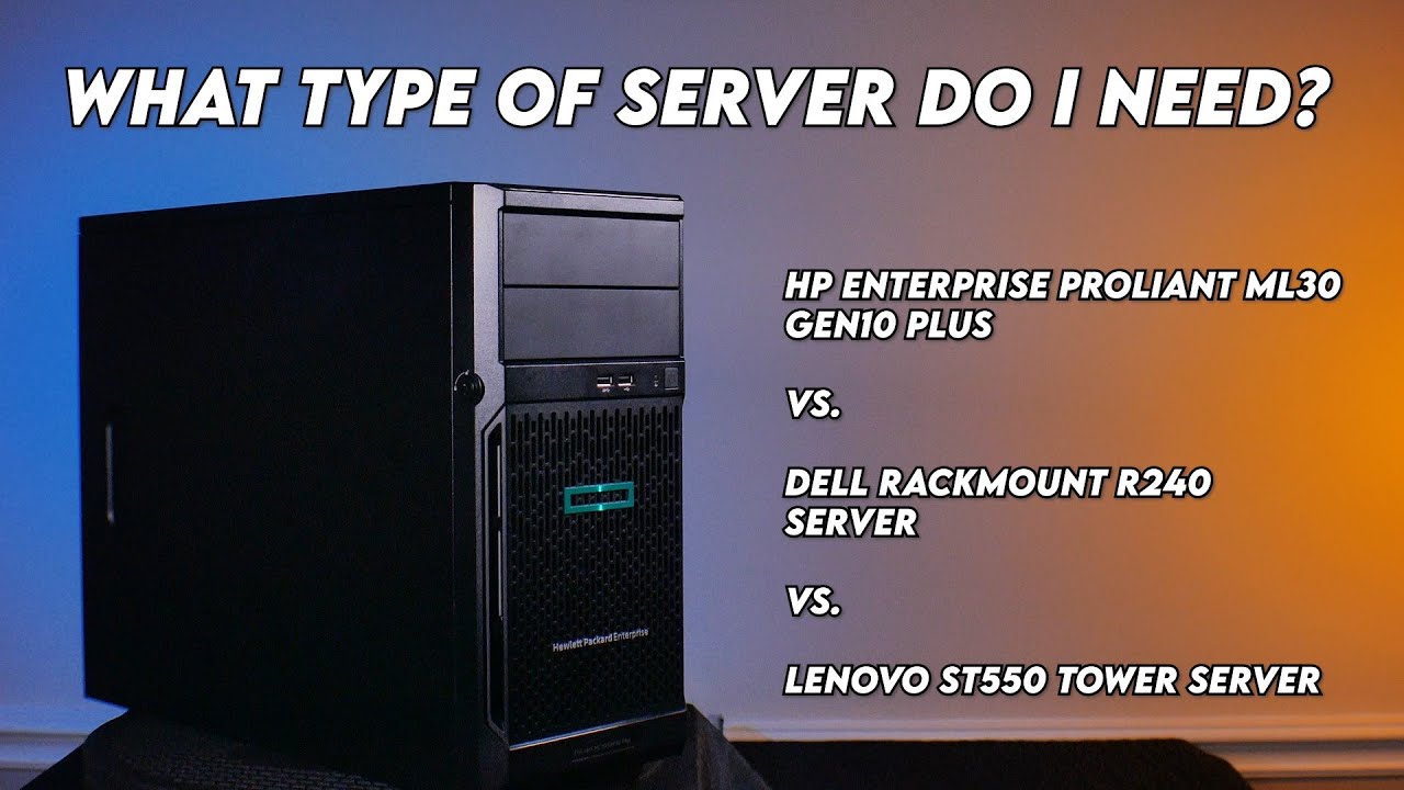 Choosing the Right Server for your business. Covering HP, Dell and Lenovo Servers Impress Computers