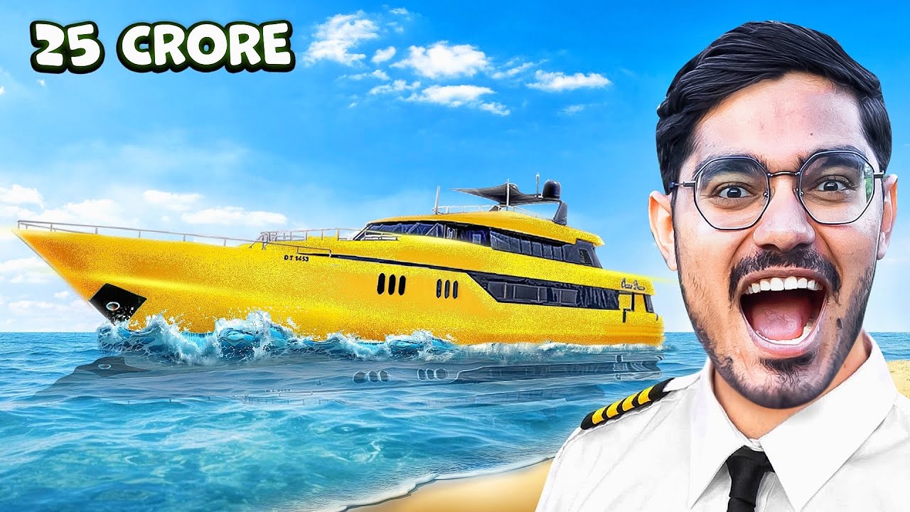 ₹1 Boat vs ₹24,00,00,000 Luxury Yacht🔥| ये नाव नहीं महल है