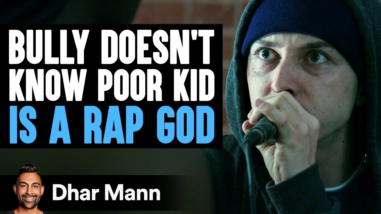 BULLY Doesn't Know POOR KID Is A RAP GOD [Inspired By Eminem]  (PG-13) | Dhar Mann Studios