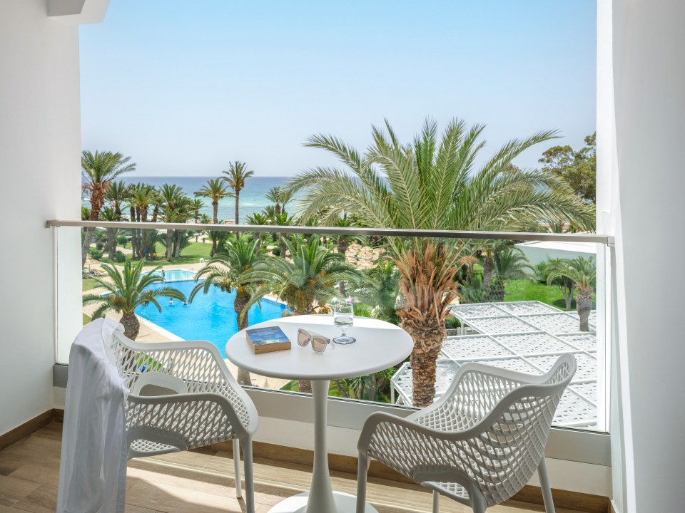 The 4T TUI BLUE Palm Beach Hammamet is the second TUI Blue hotel that's recently opened in Tunisia (pictured)