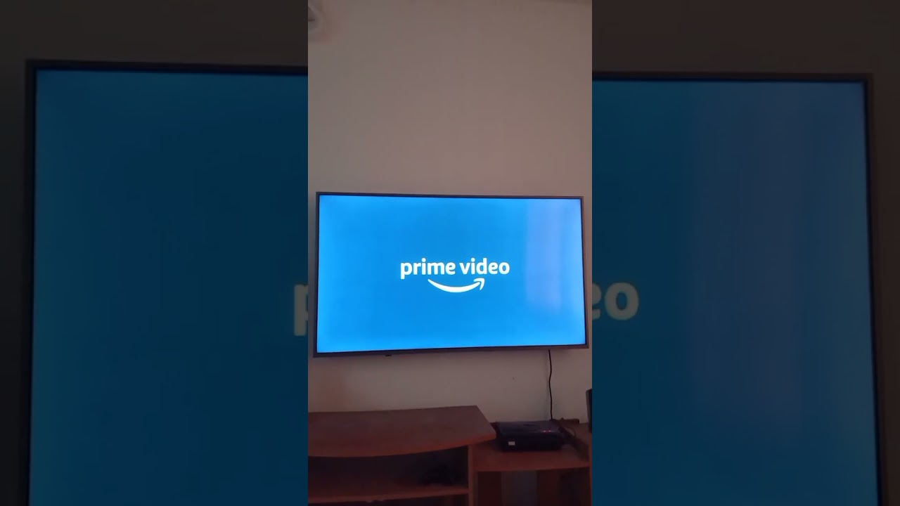 VU Premium Android 4k tv opening Amazon prime video