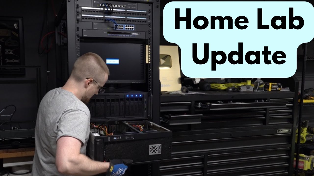 Home Lab Build - P.2 - Rack has evolved!