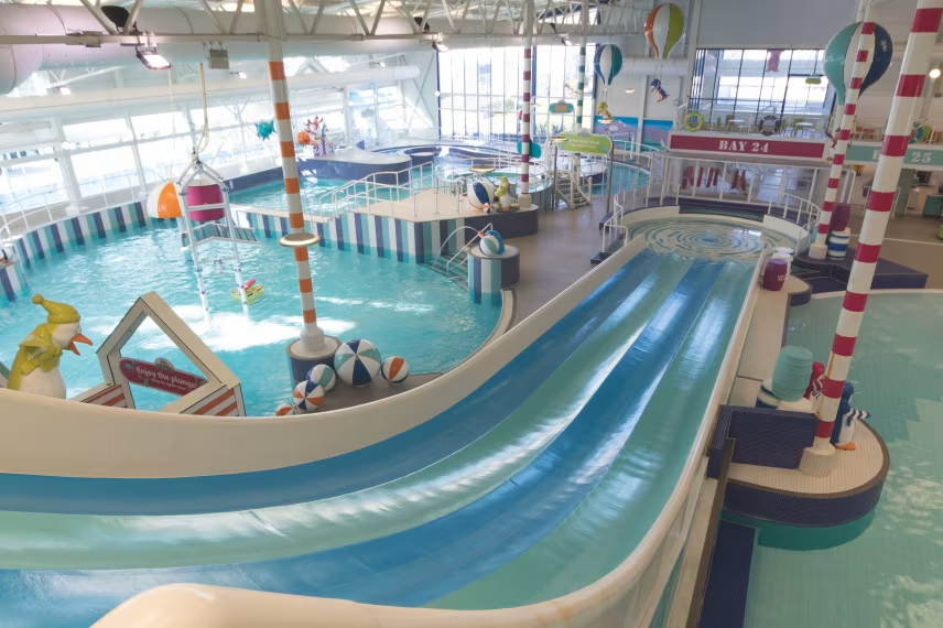 Craig Tara is home to Splashaway Bay, Scotland's biggest indoor water park